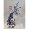 fée elfe bleu de l hiver