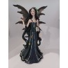 Fée magicienne bleu nuit