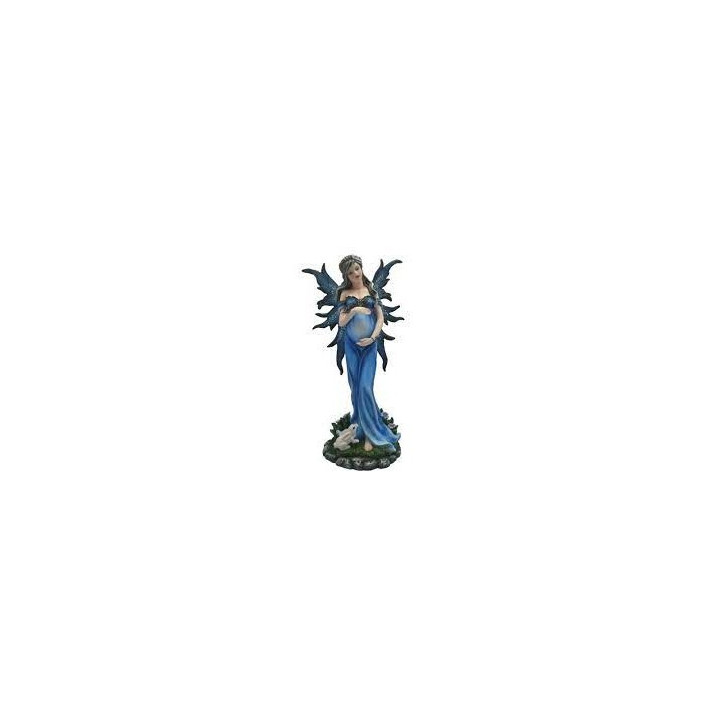 figurine fée bleue enceinte