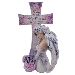 Fée croix  violette