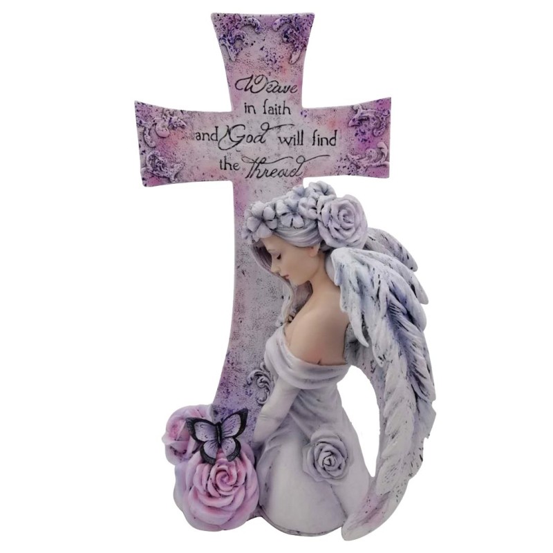 Fée croix  violette