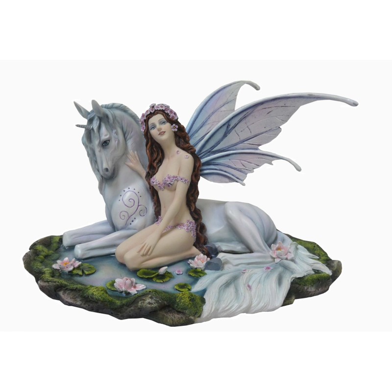 Fée Hélise et sa licorne