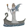 Fée sur barque dragon