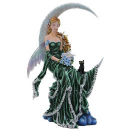 Fée rêve de lune verte By Nene Thomas