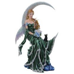 Fée rêve de lune verte By...