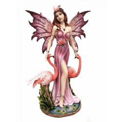 Fée accompagné  de flamands...