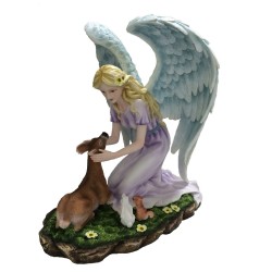 Fée et  sa biche coucher