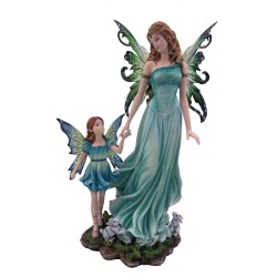 Duo de fées mère et fille