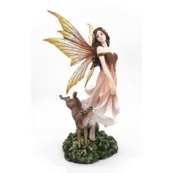 Fée Oregwenn et  son faon