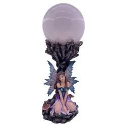 Lampe Fée violette et bleu...