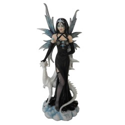 Fée Névéna avec son dragon...