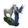 Fée bleuet et sa licorne