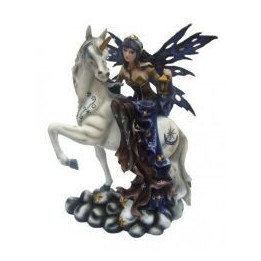 Fée Vaniéla sur sa licorne
