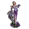 Fée violette avec un dragon celtique