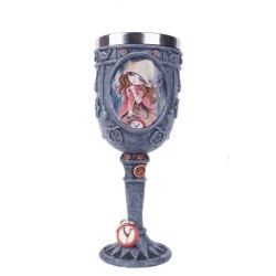 Calice fée elfe lutine rose