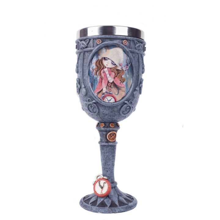 Calice fée elfe lutine rose