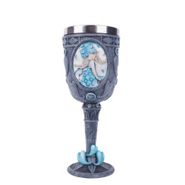 Calice fée lutine bleu