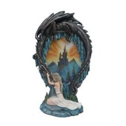 Fée dragon et château légendaire