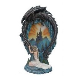 Fée dragon et château...