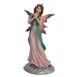 Fée des papillons rose