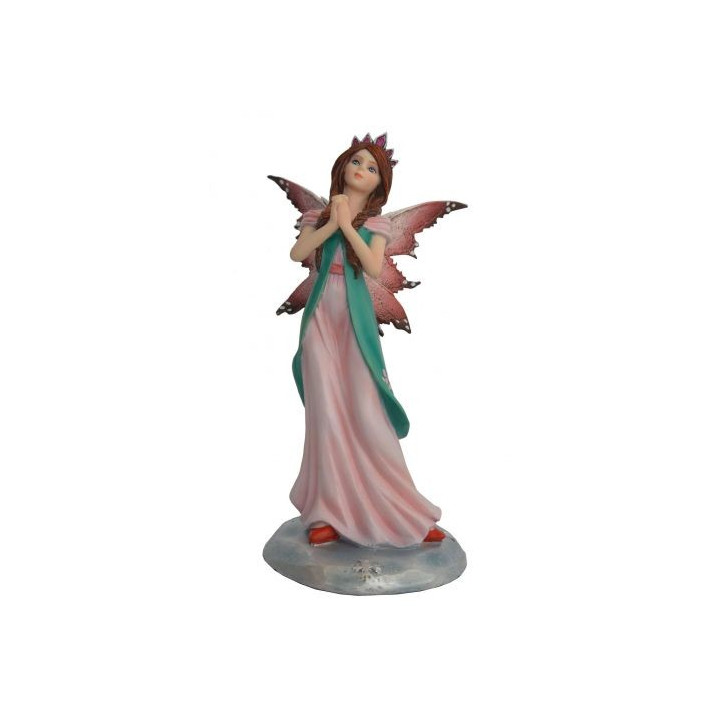 Fée des papillons rose