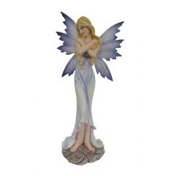 Fée violette debout