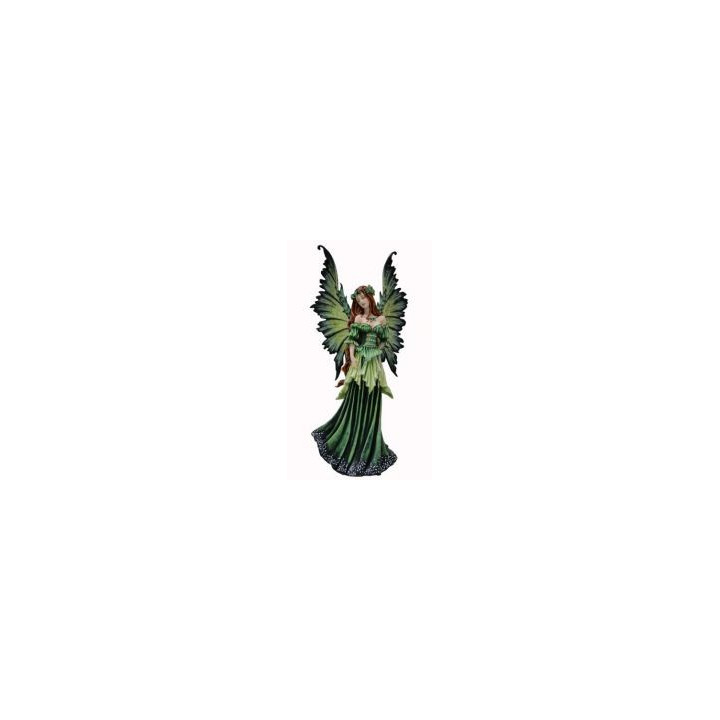 Fée longue robe verte