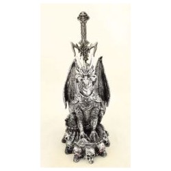 Ouvre-lettre dragon assis...