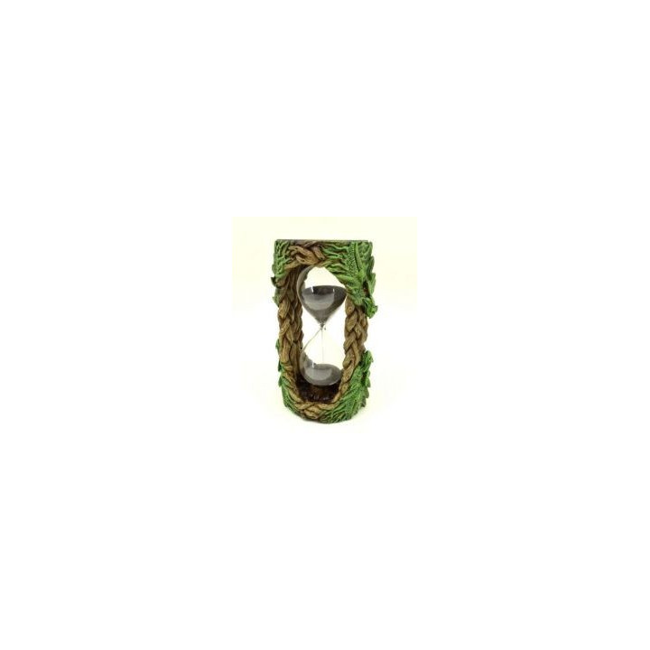 Sablier dragon des forets nature bois