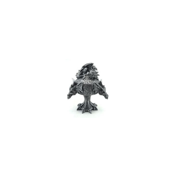 Boite sur pied orné de dragons