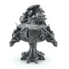 Boite sur pied orné de dragons