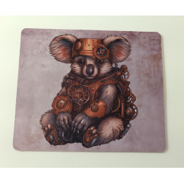 tapis de souris koala steampunk