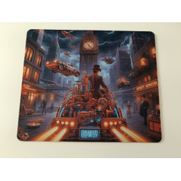 tapis de souris voiture steampunk