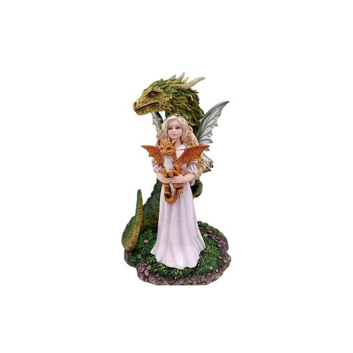 Elfe et dragon