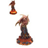 dragon sur lave