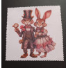 lingette couple lapin  steampunk