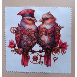 lingette couple d'oiseaux...