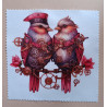 lingette couple d'oiseaux steampunk