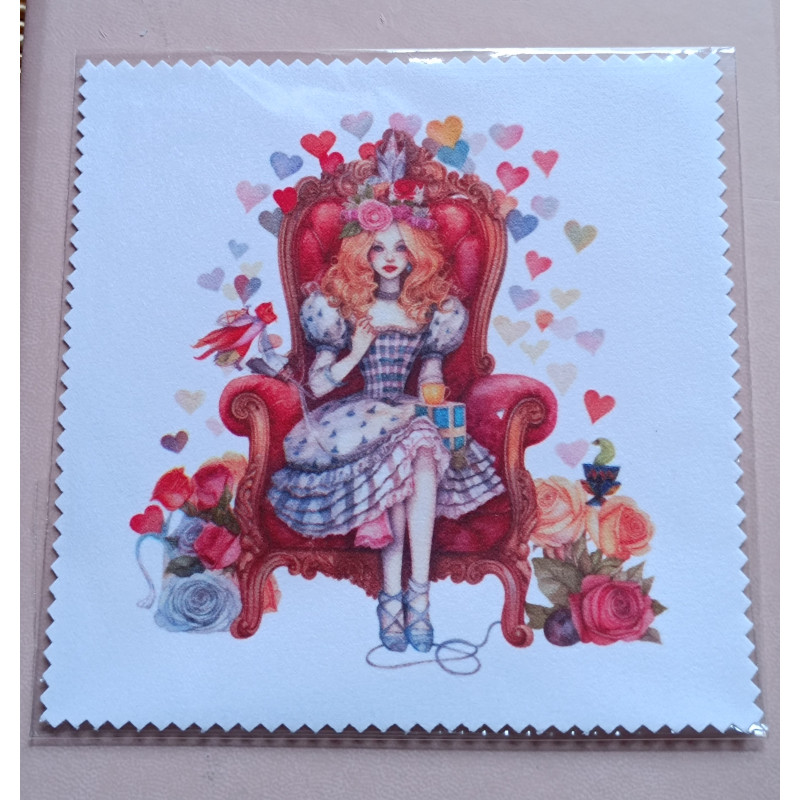 lingette fille assise