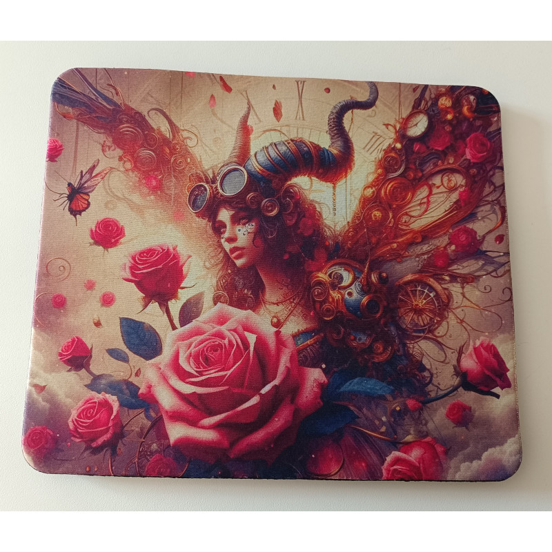 tapis de souris fée steampunk