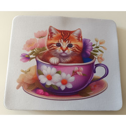tapis de souris  chat