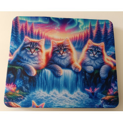tapis de souris  chat