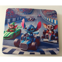 tapis de souris course auto