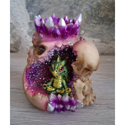 photophore  crâne de dragon