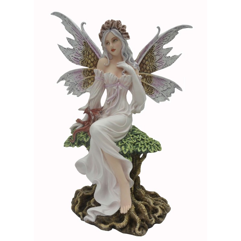 Fée Blanche assise