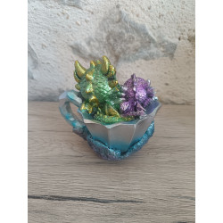 tasse avec  dragons
