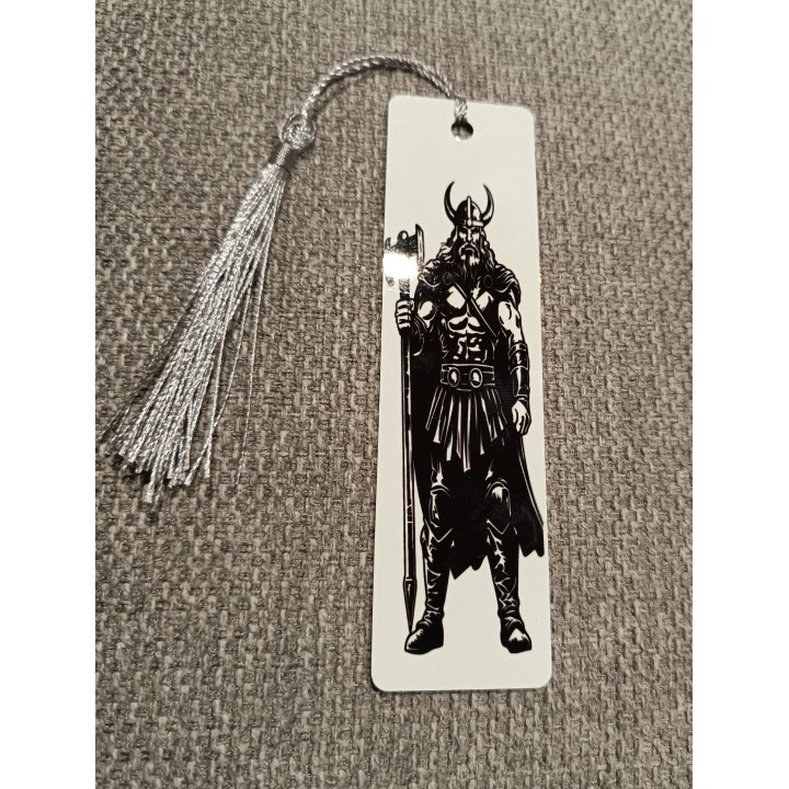 marque page motif viking