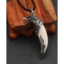 pendentif homme dent de loup