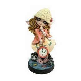 fée elfe lutine rose