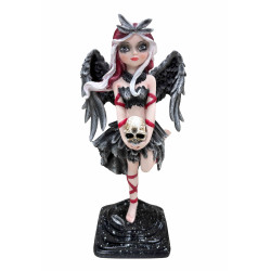 fée tourne sur socle